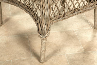 Garden Store Direct Serena Rattan Garden Bistro Set - 4