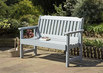 Wooden garden deals bench b&q