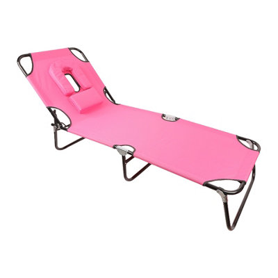 Pink garden sun loungers hotsell