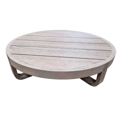 Garden Teak 4 Chair Coffee Patio Furniture Set