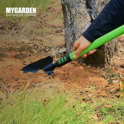 Garden Telescopic Garden Rake Durable, Rustproof Galvanized Steel Lawn ...