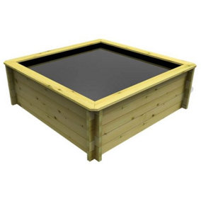 Garden Timber Company Wooden Pond 1.5m x 1.5m 697mm Height 44mm Thick Wall