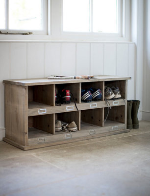 Shoe locker bench hotsell