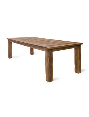 Garden Trading Outdoor Indoor St Mawes Dining Table Only Reclaimed Teak Wood