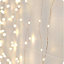 Garden Trading Outdoor Indoor Wire Lights Curtain LED Fairy Light Backdrop 200cm