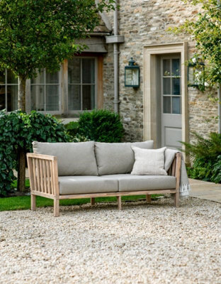 Garden Trading Porthallow Outdoor Patio 2 Seater Sofa Bench Seat Wooden