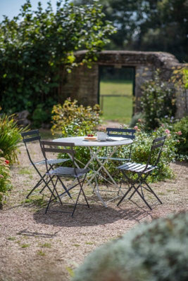 Garden Trading Rive Droite Patio Bistro Table Clay Beige Outdoor Indoor