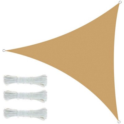Garden Triangle Sail Shade - Sand