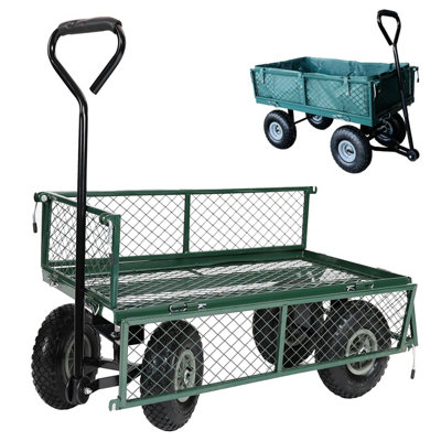 Garden pull cheap along cart