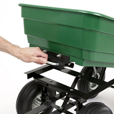Garden Trolley Cart with Tipping Trailer Max Load 250kg - 4