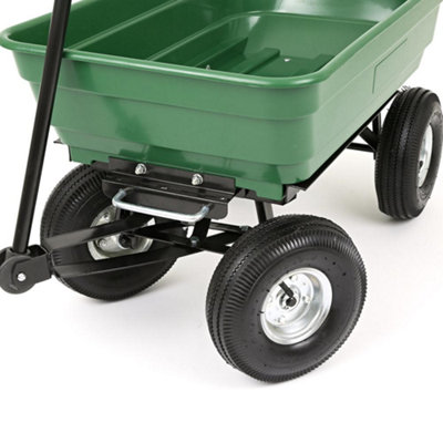 Garden Trolley Cart with Tipping Trailer Max Load 250kg - 5