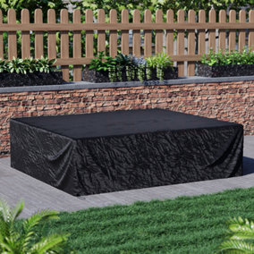 Garden Vida Black Outdoor Garden Furniture Cover Waterproof 220 x 188 x 63 cm