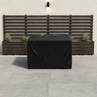 Garden Vida Black Outdoor UKFR Garden Furniture Cover Waterproof 123 x ...
