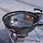 Garden Vida Kansas Small Kettle BBQ Grill Outdoor Charcoal Patio Cooking Portable Round