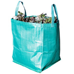 Garden Waste Recycling Bag - 120L - Manufactured from heavy duty industrial fabric - With Carry Handles - Pack of 5