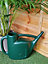 Garden Watering Can Green 6L Lightweight Durable Watering Can & Sprinkler Rose