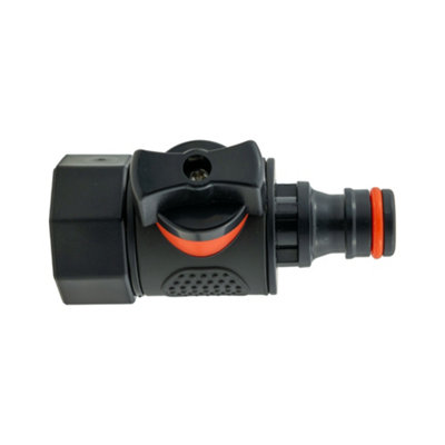 Garden Watering Hose/irrgation Flow Control Valve Male-femaleclick-Lock ...