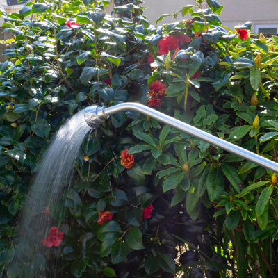 Garden watering lance,light weight aluminium wand 90cm+easy turn butterfly  valve,easyier hanging basket