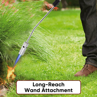 Garden Weed Burner Wand Outdoor Blow Torch