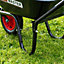 Garden Wheelbarrow - 90L / 120kg Heavy Duty Home Master Steel Wheelbarrow