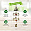 Garden Wind Chimes for Indoor or Outdoor use with Good Luck Fengshui Metal Wind Chime Bells (Dragon Design)