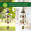 Garden Wind Chimes for Indoor or Outdoor use with Good Luck Fengshui Metal Wind Chime Bells (Dragon Design)