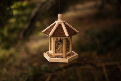 Garden Wooden Gazebo Bird Feeder Price Comparisons | Compare The Build