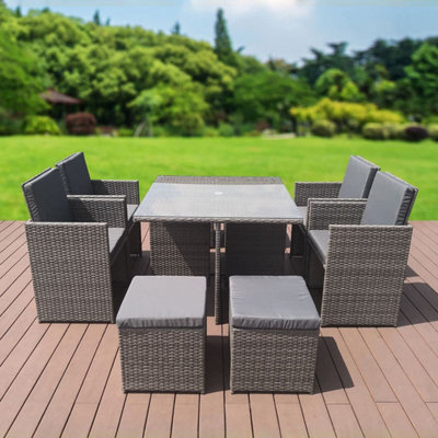 Rattan garden furniture online ready assembled