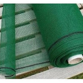 Gardeners Dream 2M x 100M Robust Windbreak and Shade Netting for Gardens and Greenhouses - Debris Barrier Fence, Heavy Duty, Green