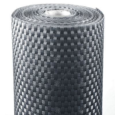 GardenersDream Dark Grey 1M x 2M Rattan Privacy Screening Fence Border ...