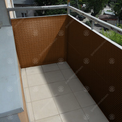GardenersDream Honey 1M x 2M Rattan Privacy Screening Fence Border ...
