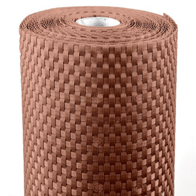 GardenersDream Light Brown 1M x 10M Rattan Privacy Screening Fence ...