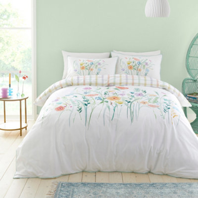 Gardenia 100% Cotton Duvet Cover Set