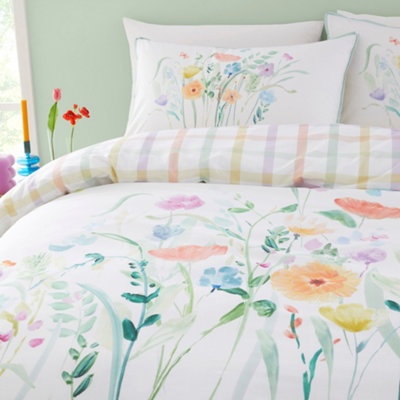 Gardenia 100% Cotton Duvet Cover Set