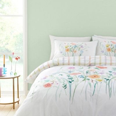 Gardenia 100% Cotton Duvet Cover Set
