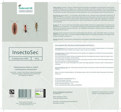 Gardening Naturally Ant & Crawling Insect Powder Biological Control