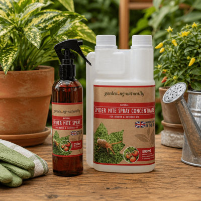 Gardening Naturally Natural Spider Mite Spray & Concentrate Pest ...