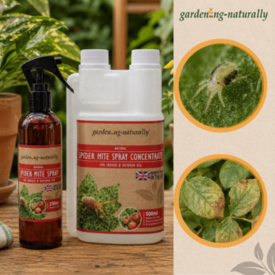 Gardening Naturally Natural Spider Mite Spray & Concentrate Pest ...