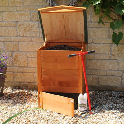 Gardening Naturally Wooden Composter Beehive