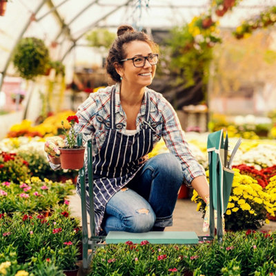 Garden kneeler deals b&q