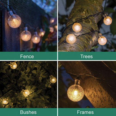 White globe on sale outdoor lights