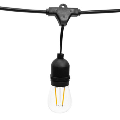 GardenKraft 10499 15m Garden String Lights 2 Pack