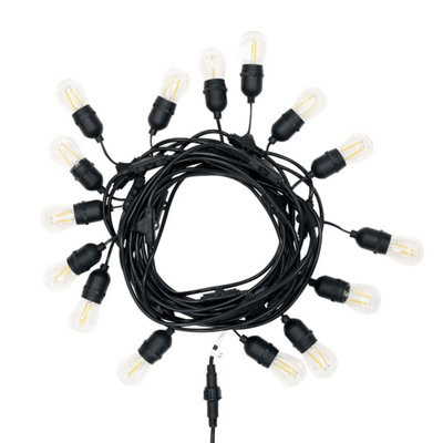 GardenKraft 10499 15m Garden String Lights 2 Pack