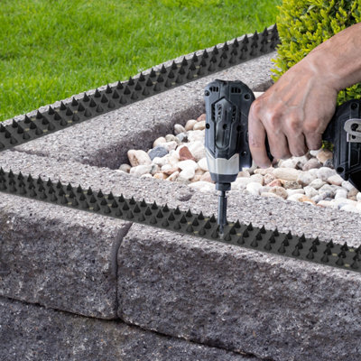GardenKraft 10699 Anti-Climb Fence Spikes - Set of 10 - 5