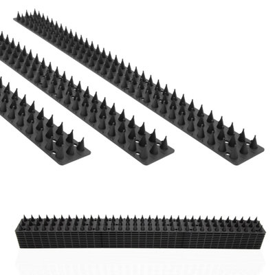 GardenKraft 10699 Anti-Climb Fence Spikes - Set of 10 - 8