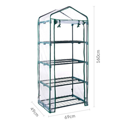 GardenKraft 10729 4 Tier Greenhouse - 7