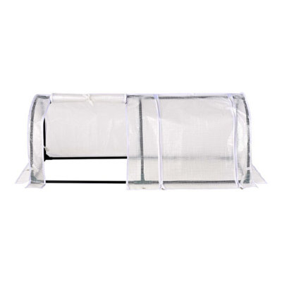 GardenKraft 10769 2 Section Polytunnel Greenhouse - 5