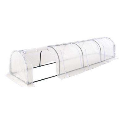 GardenKraft 10789 4 Section Polytunnel Greenhouse