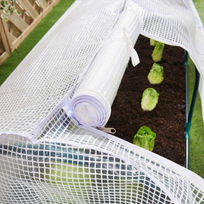 GardenKraft 10789 4 Section Polytunnel Greenhouse - 4