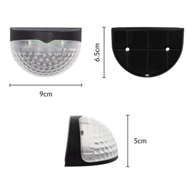 GardenKraft 11259 Pack Of 4 Solar Powered Decorative Garden Lights - 5